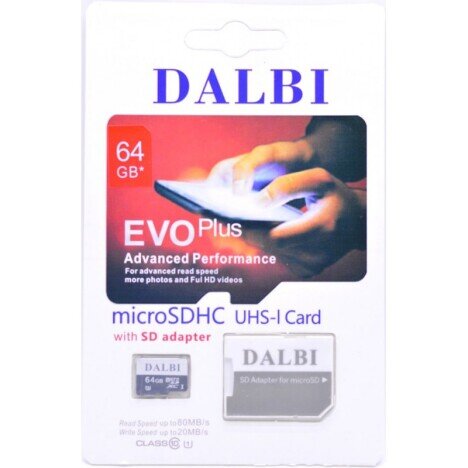 MEMORIE CARD MICRO SDHC + SD 64GB (CLASS 10) UHS-I